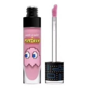 Wet N Wild Lip Gloss Pac Man *Pinky* Limited Edition Full Size .2 Oz NEW NIB